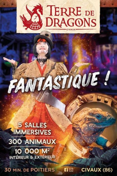 Maisons Martigny B - Proche Futuroscope Et Aquascope Chasseneuil-du-Poitou Zewnętrze zdjęcie