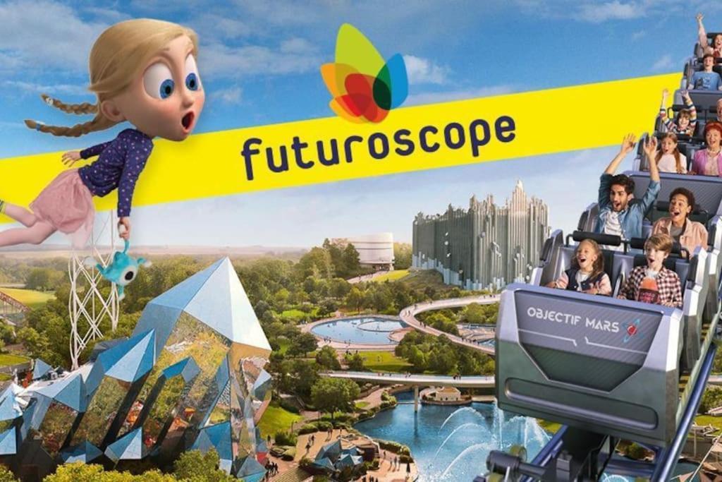 Maisons Martigny B - Proche Futuroscope Et Aquascope Chasseneuil-du-Poitou Zewnętrze zdjęcie